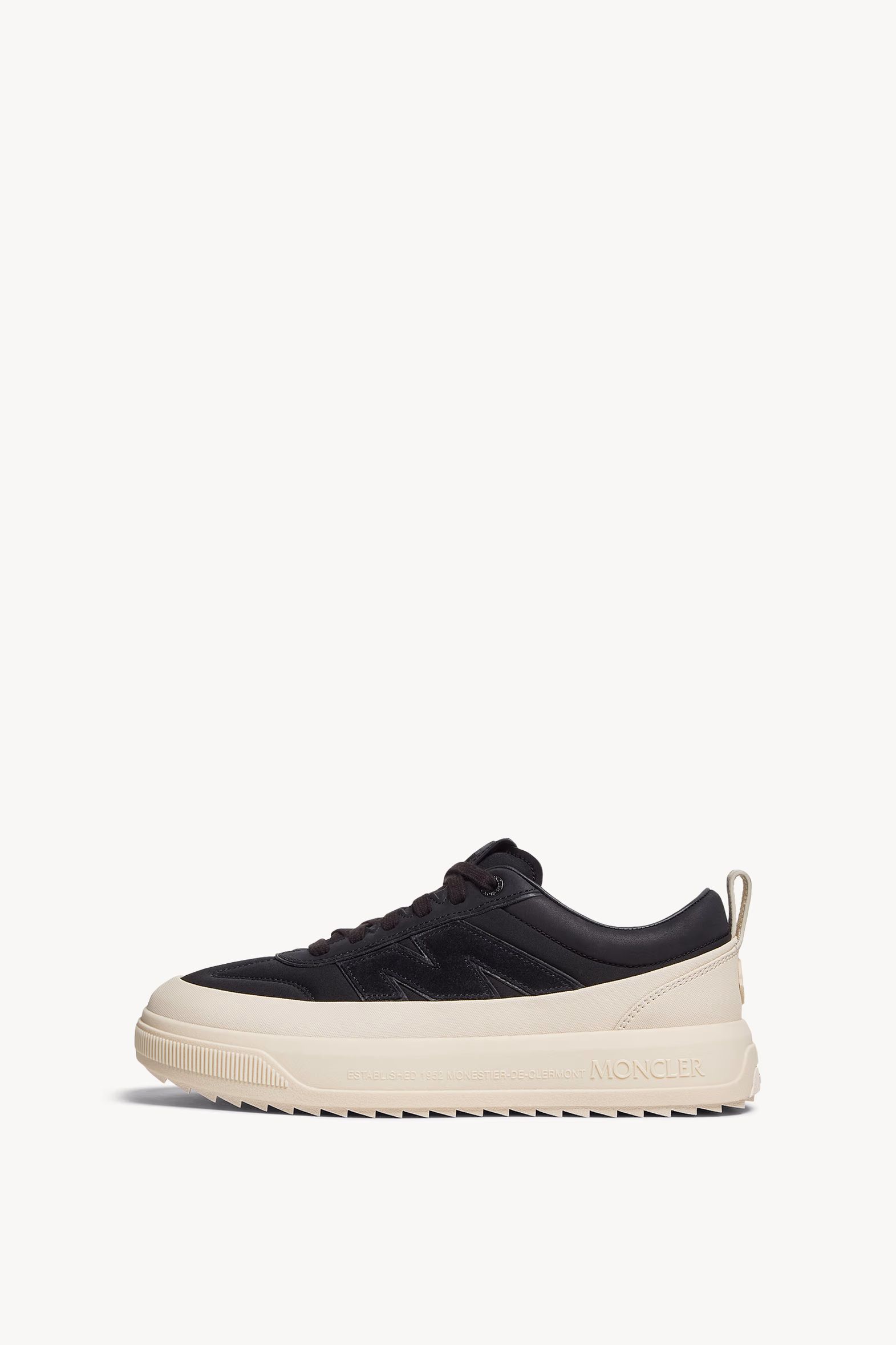 Zapatillas de nobuk y ante Moncler Altive Hombre Negro Moncler 0